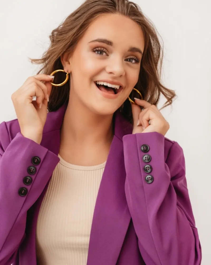 Finaste Big musthave hoops goud kleurig Discount