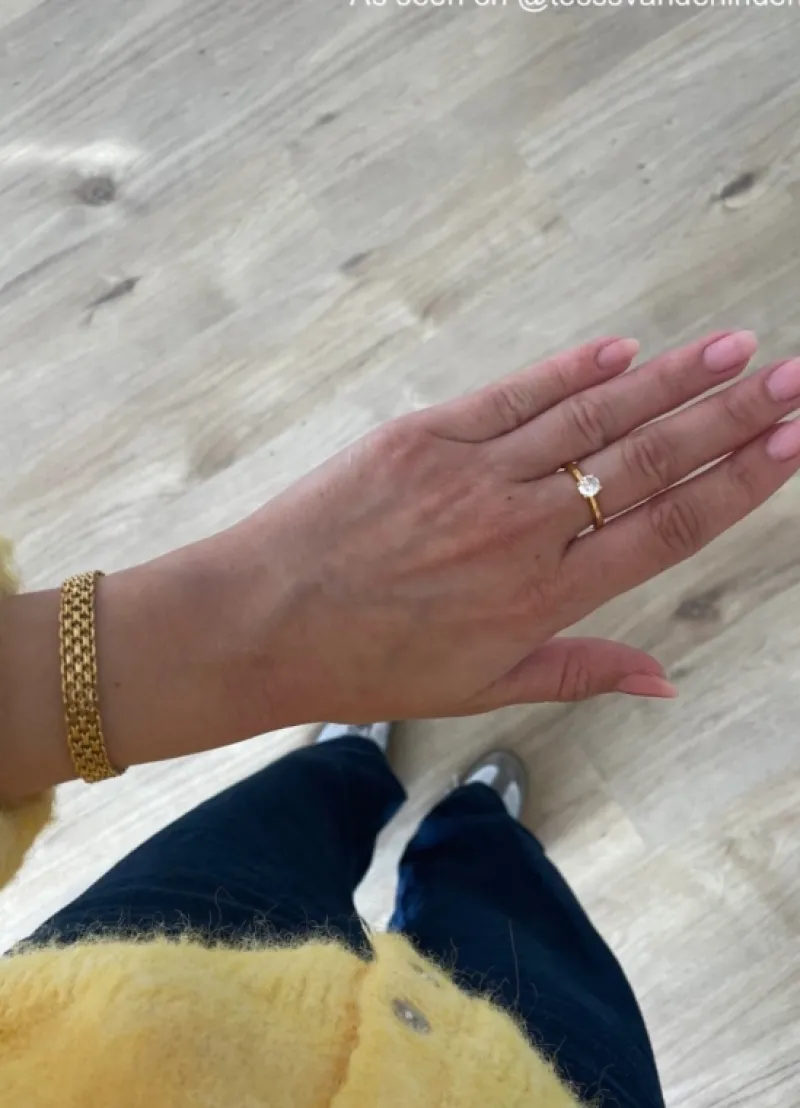 Finaste Billionaire ring goudkleurig Online