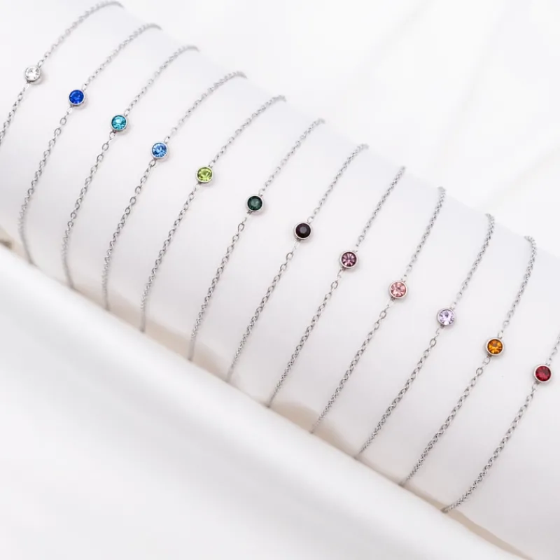 Finaste Birthstone Armband New