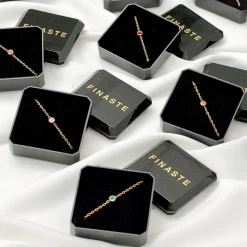 Finaste Birthstone Armband Goudkleurig Fashion