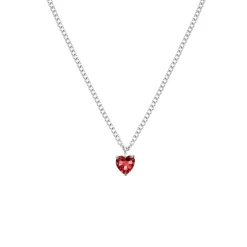 Finaste Birthstone heart ketting Discount