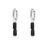 Finaste Black stone earrings Online