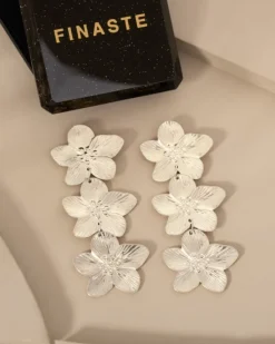 Finaste Bloem oorbellen statement Discount