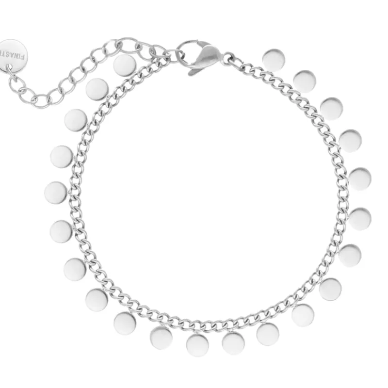 Finaste Boho enkelbandje little coins Best
