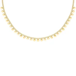 Finaste Boho Ketting Little Coins Verguld Online