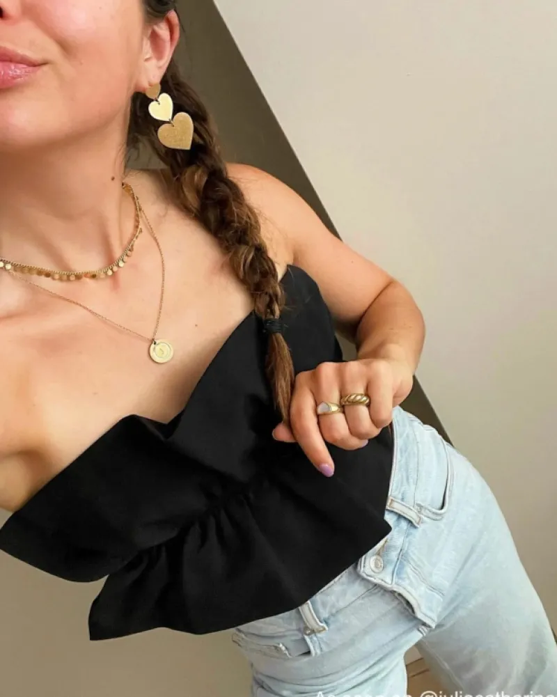 Finaste Boho Ketting Little Coins Verguld Online