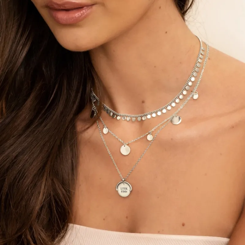 Finaste Boho Ketting Little Coins Best