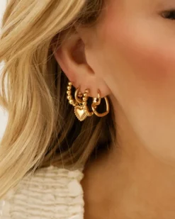 Finaste Boho oorringetjes goudkleurig Hot
