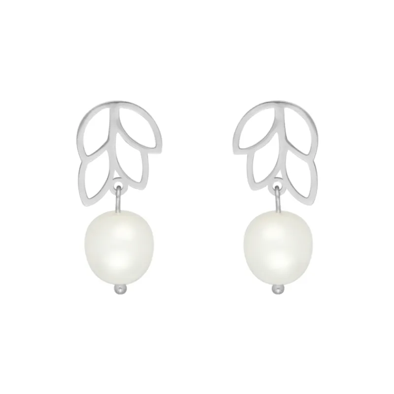 Finaste Boho pearl oorbellen New