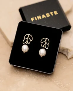 Finaste Boho pearl oorbellen New