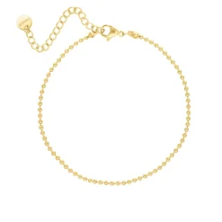 Finaste Bolletjes armband minimalistisch goudkleurig Outlet
