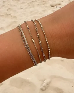 Finaste Bolletjes armband minimalistisch Clearance