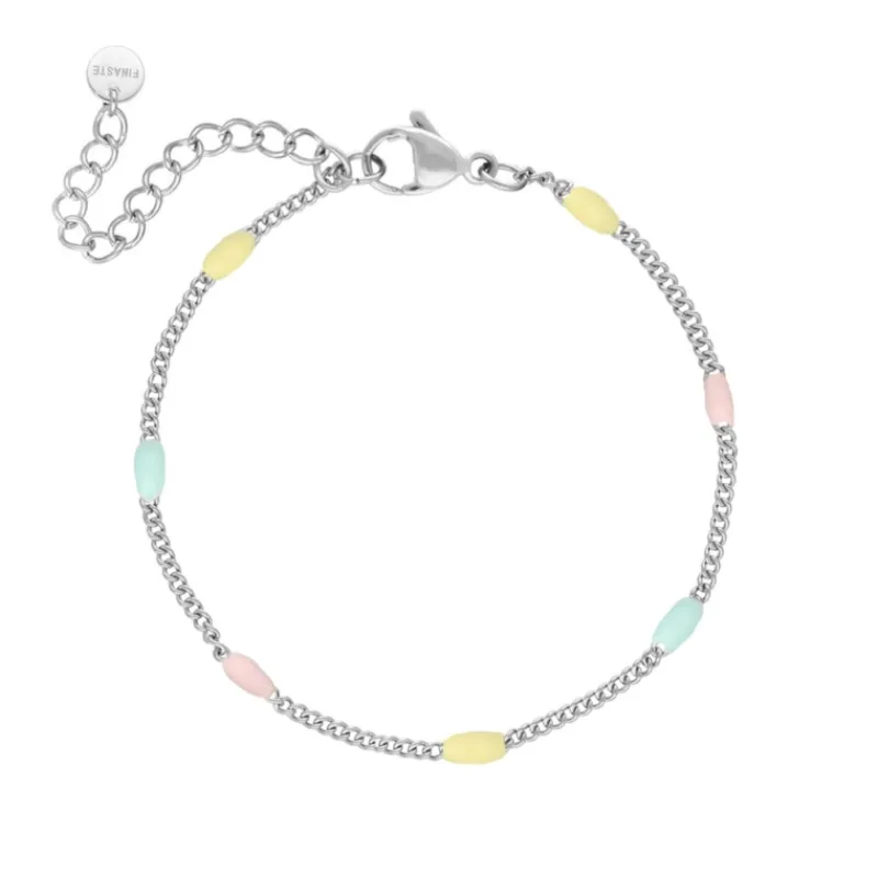 Finaste Bolletjes armband pastel Best