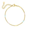Finaste Bolletjes armband pastel goudkleurig Outlet