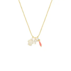 Finaste Bolletjes ketting beach hangers goudkleurig Best