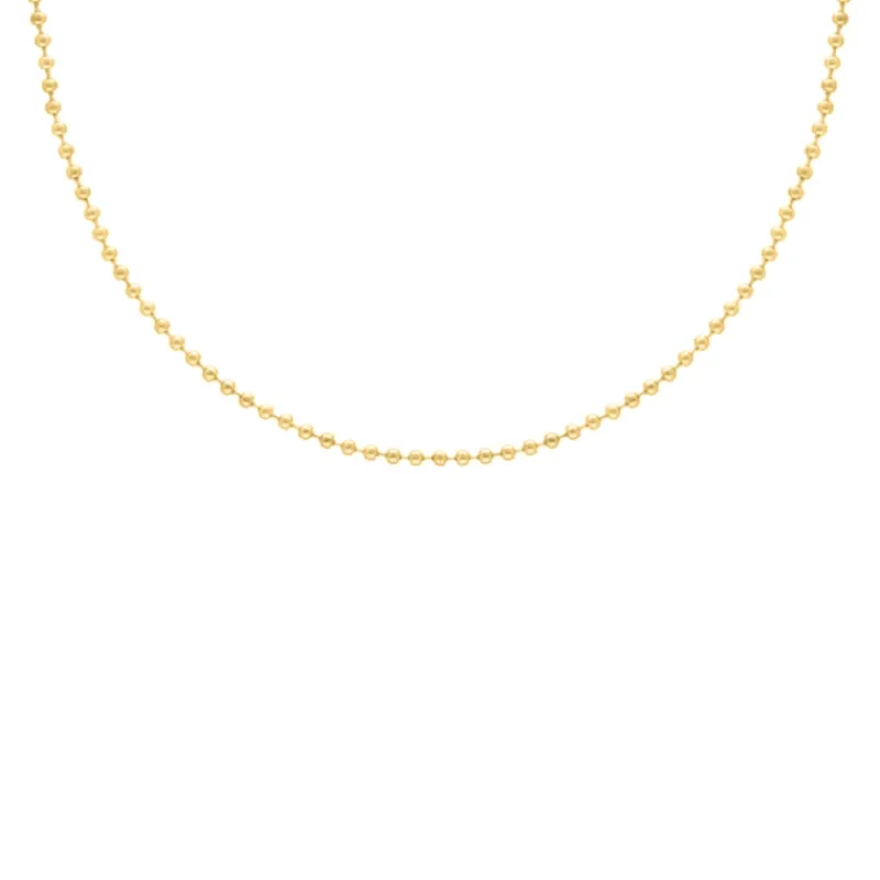 Finaste Bolletjes Ketting Goudkleurig Discount