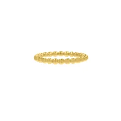 Finaste Bolletjes ring gold plated Online
