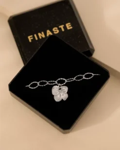 Finaste Chain armband met bloem Fashion