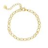 Finaste Chain bracelet eyecatcher mini goudkleurig Sale