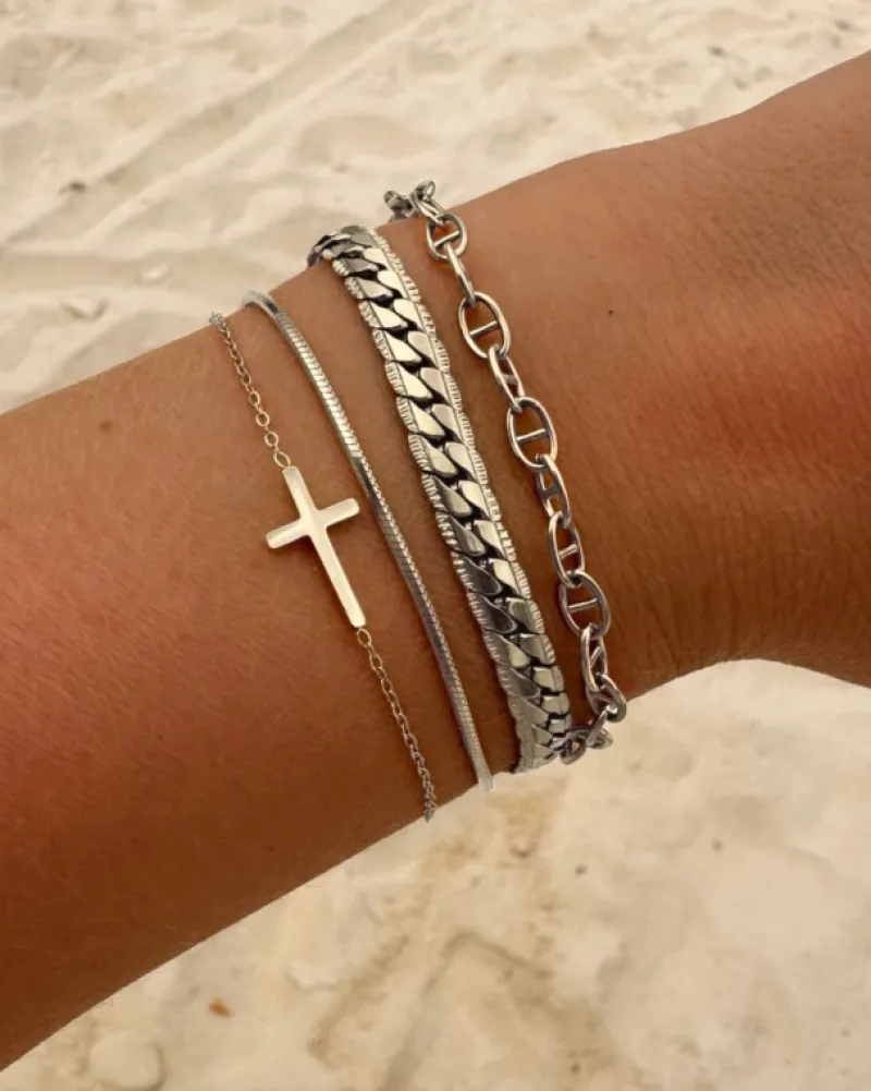 Finaste Chain bracelet eyecatcher mini Clearance