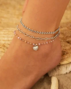 Finaste Chain enkelbandje eyecatcher mini Hot