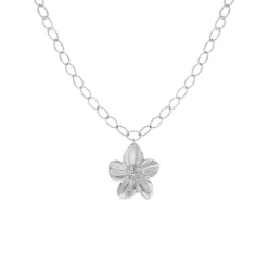 Finaste Chain ketting met bloem Hot