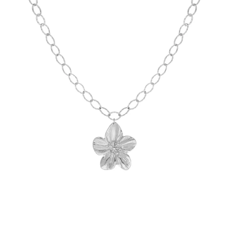 Finaste Chain ketting met bloem Hot