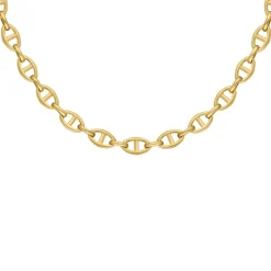Finaste Chain necklace eyecatcher goldplated Discount