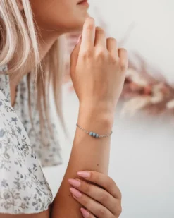 Finaste Charming armband grijsblauw Discount