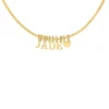Finaste Choose your initials ketting goudkleurig Fashion