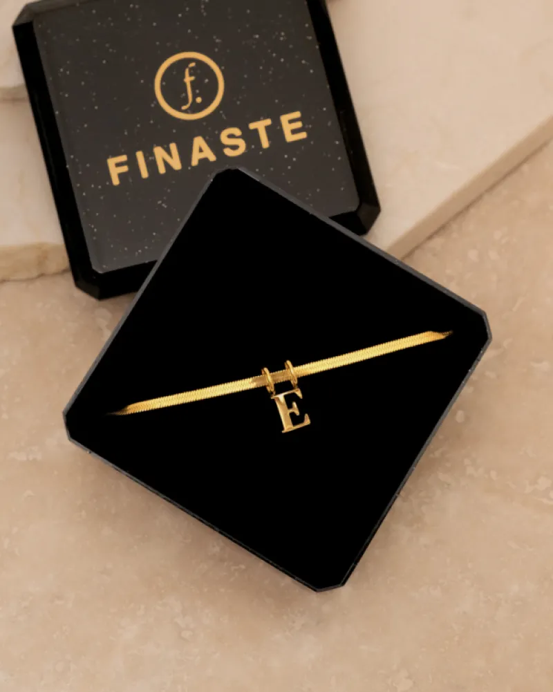 Finaste Choose your initials ketting goudkleurig Fashion