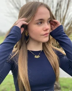 Finaste Choose your initials ketting goudkleurig Fashion