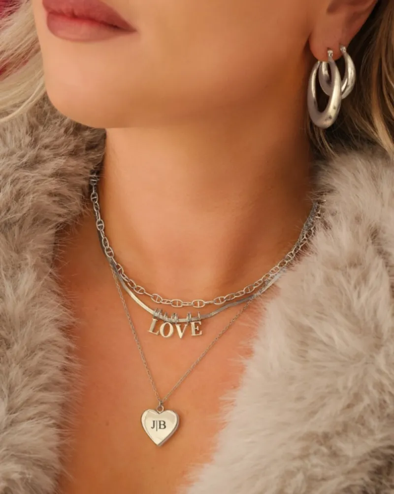 Finaste Choose your initials ketting Sale