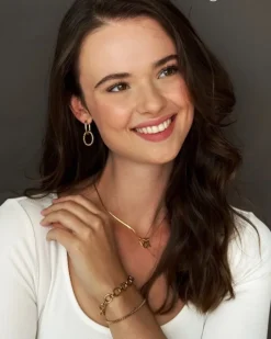 Finaste Choose your initials ketting goudkleurig Fashion