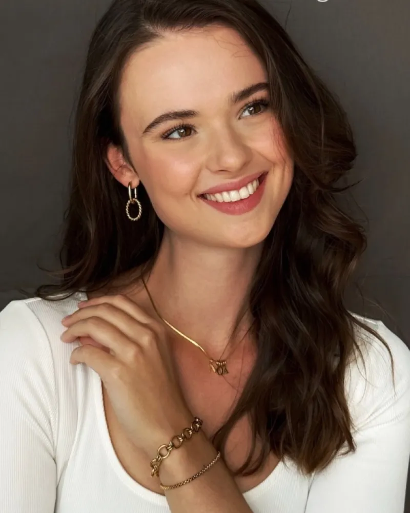 Finaste Choose your initials ketting goudkleurig Fashion