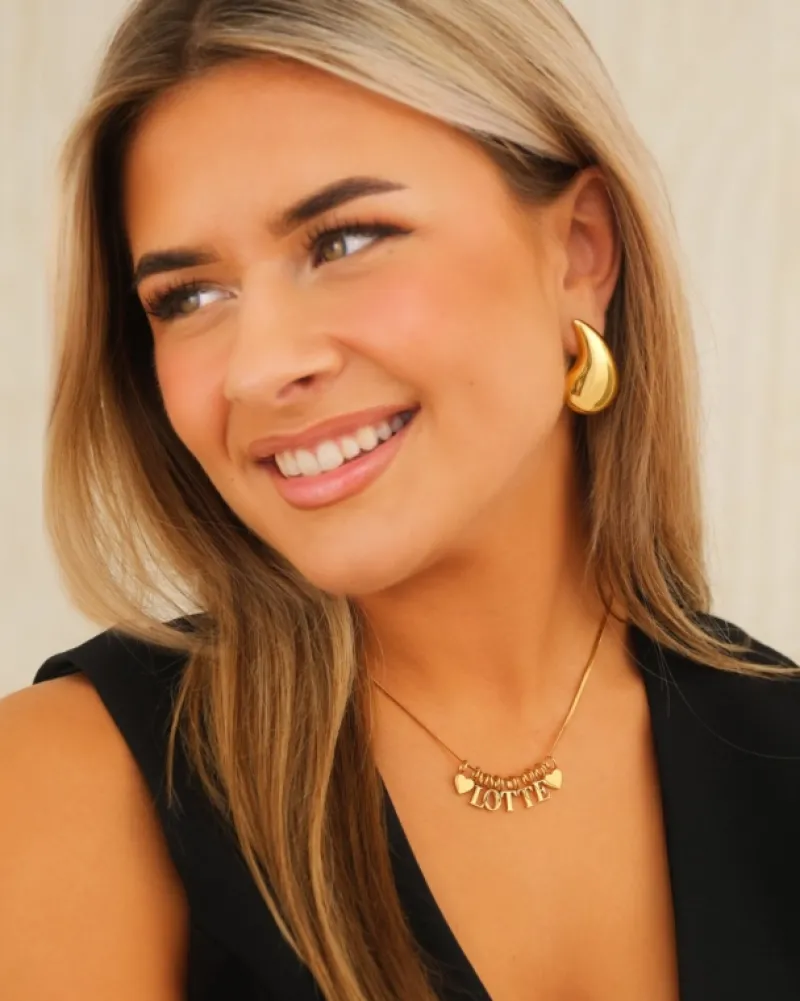 Finaste Choose your initials ketting goudkleurig Fashion
