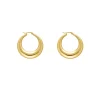 Finaste Chunky creolen kleur goud Fashion