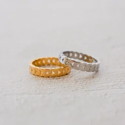 Finaste Chunky musthave ring kleur goud Sale