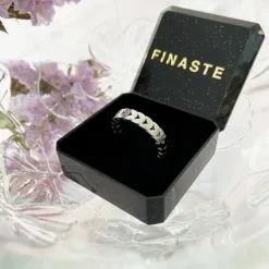 Finaste Chunky musthave ring kleur zilver Online