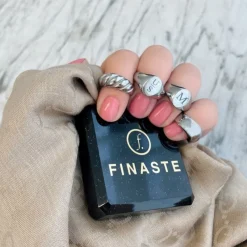 Finaste Chunky ring croissant Sale