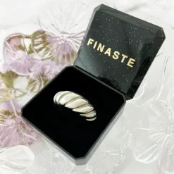 Finaste Chunky ring croissant Sale