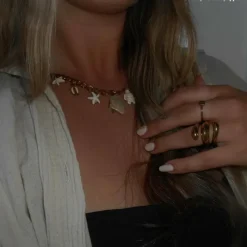 Finaste Chunky ring triple goudkleurig Fashion
