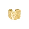 Finaste Chunky ring vintage goudkleurig Hot