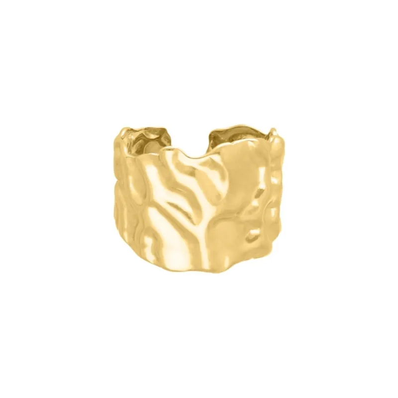 Finaste Chunky ring vintage goudkleurig Hot
