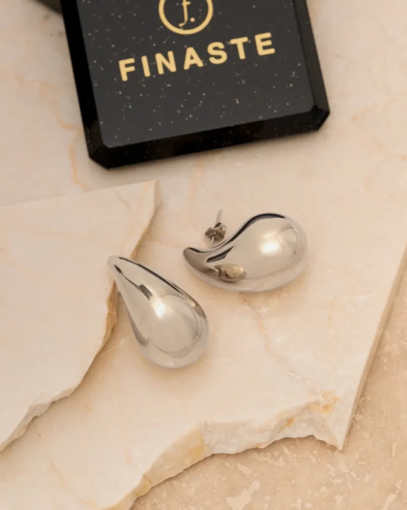 Finaste Chunky teardrop oorbellen Hot