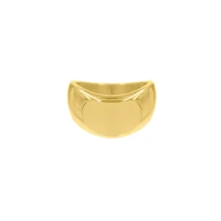 Finaste Chunky zegelring goud kleurig Online