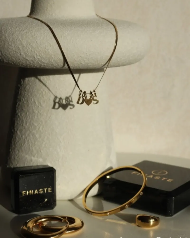 Finaste Chunky zegelring goud kleurig Online