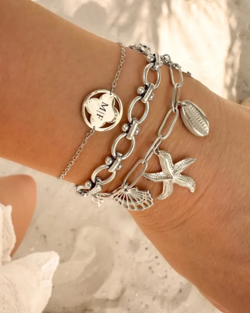 Finaste Clover armband graveren New