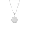 Finaste Coin ketting met vingerafdruk hartje Discount