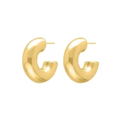 Finaste Creolen chunky goudkleurig Sale